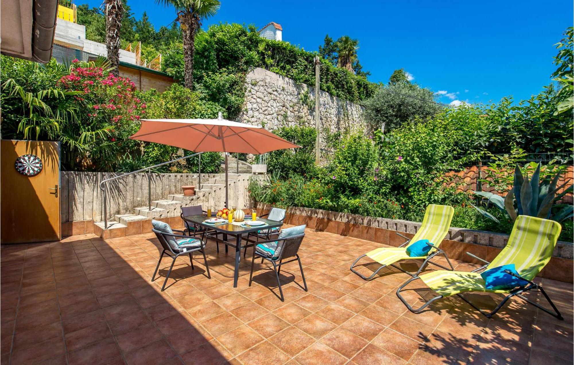 Nice Home In Opatija With Kitchen Eksteriør billede